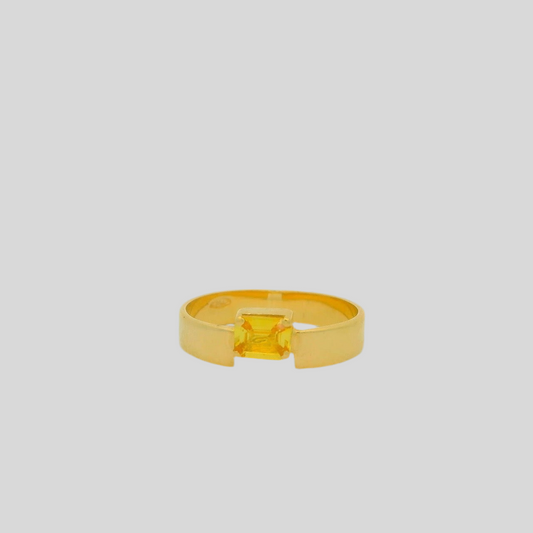 Aphrodite Stack Ring Yellow Sapphire